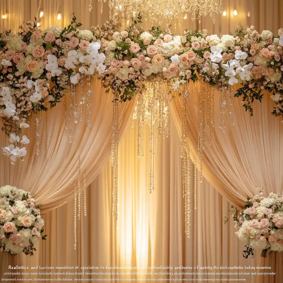 Beach Wedding Stage Decoration