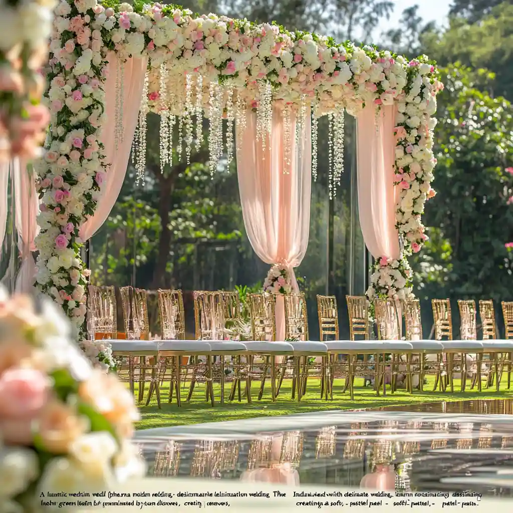 Customized Wedding Stage Decoration