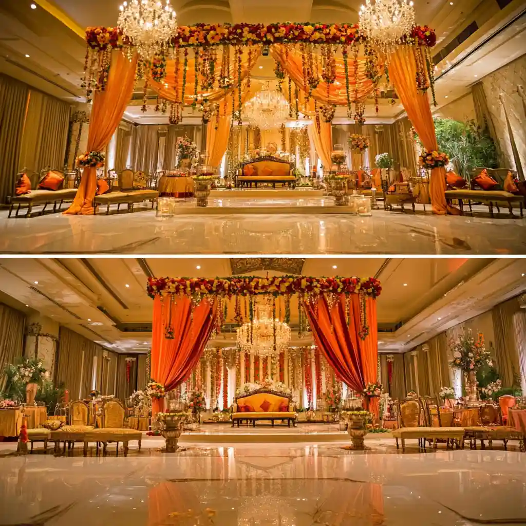 Modern Wedding Stage Decorations