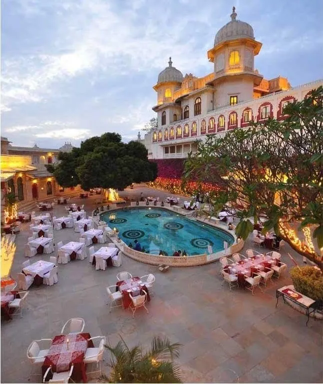 BhairavGarh Palace Udaipur wedding venue