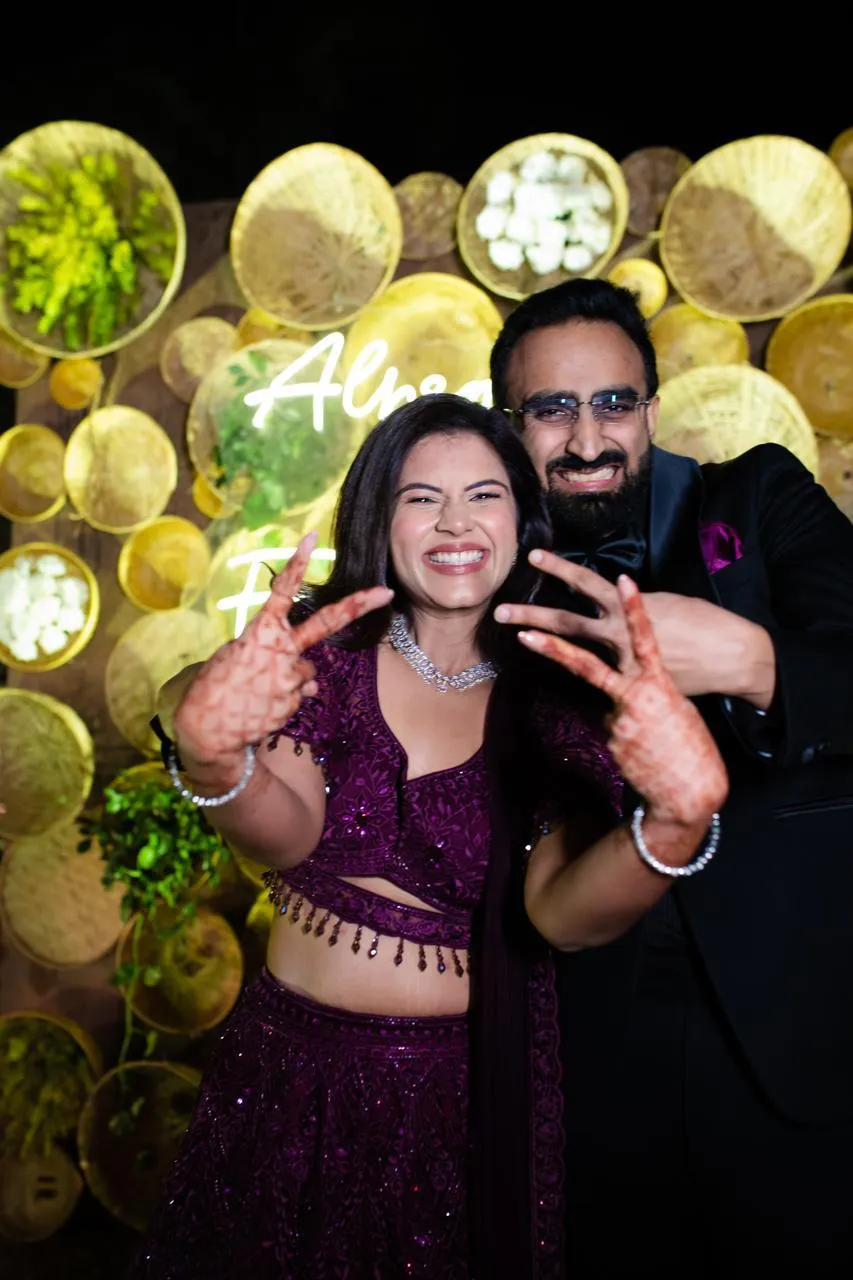 Traditional wedding ceremony with pheras