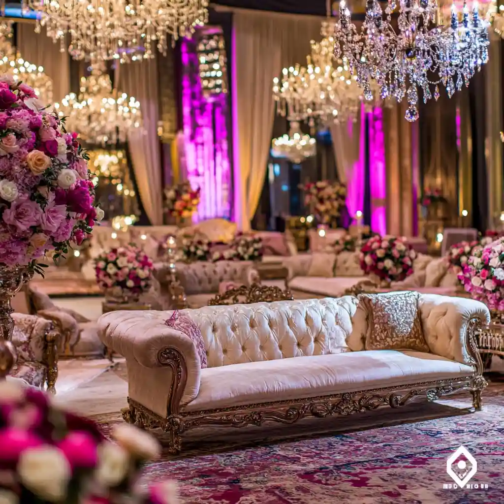 Wedding Mandap With Flowers