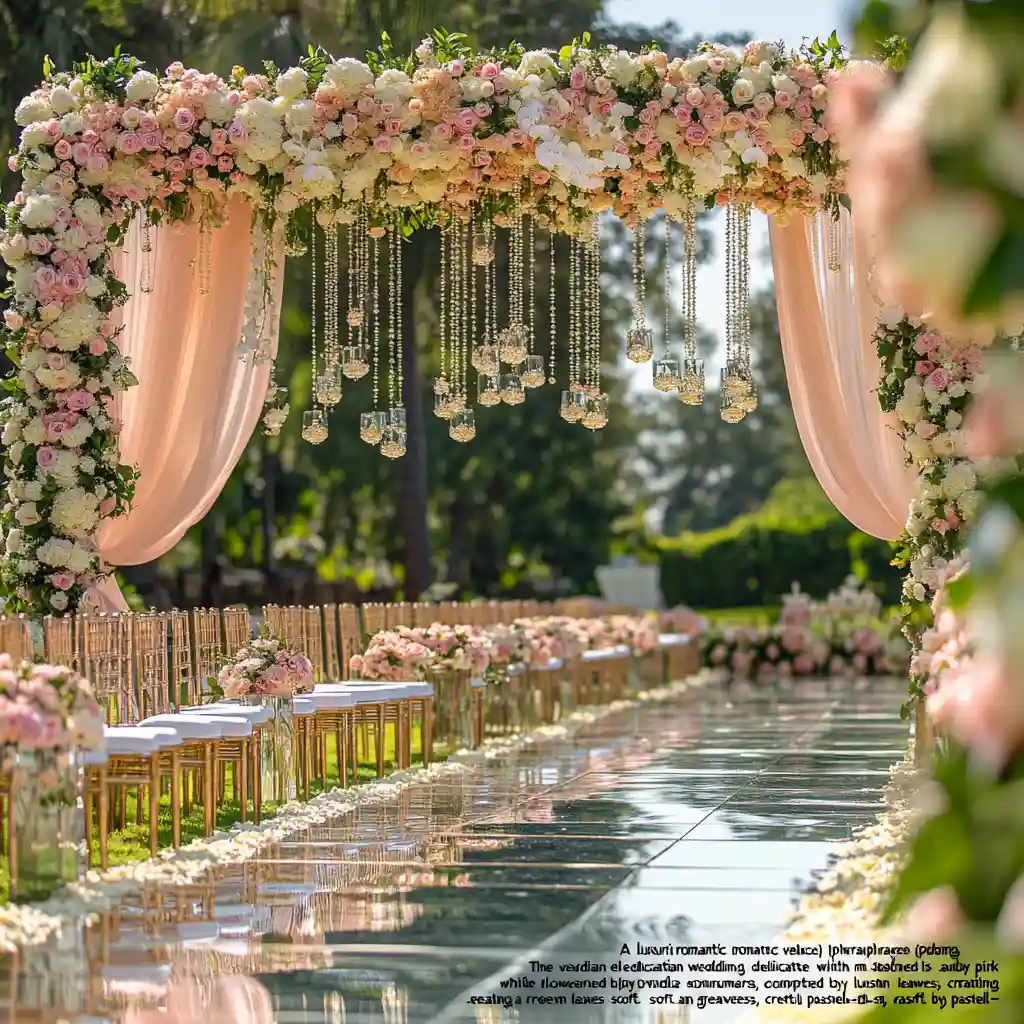 Wedding Stage Decoration With Candles