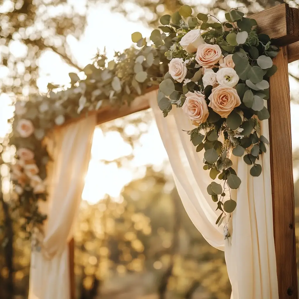 Wedding Stage With Balloons