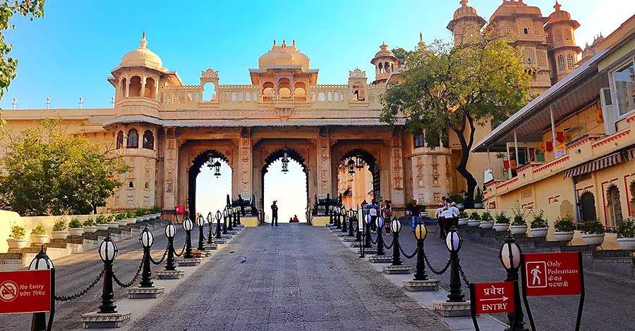 City Palace Udaipur - Majestic Entry Gate