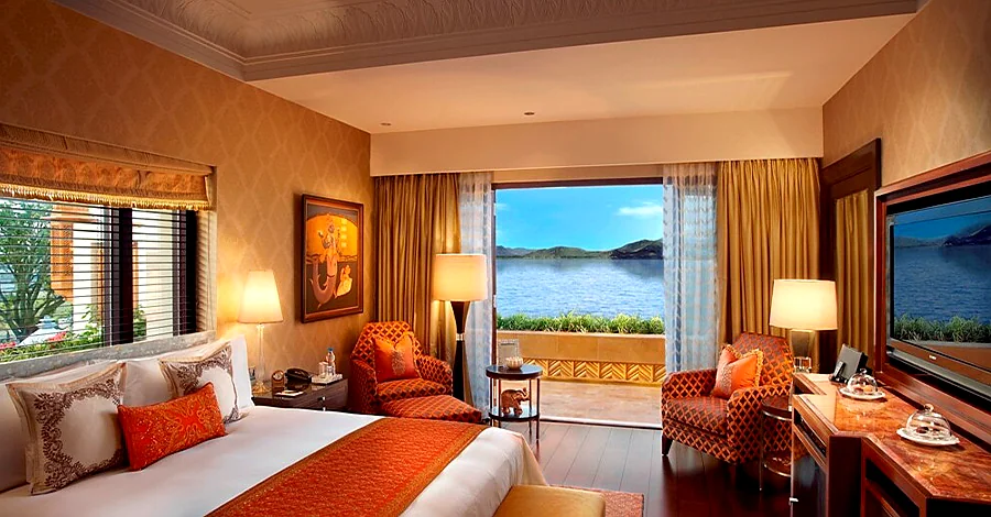The Leela Palace Udaipur - Luxury Room with Lake View